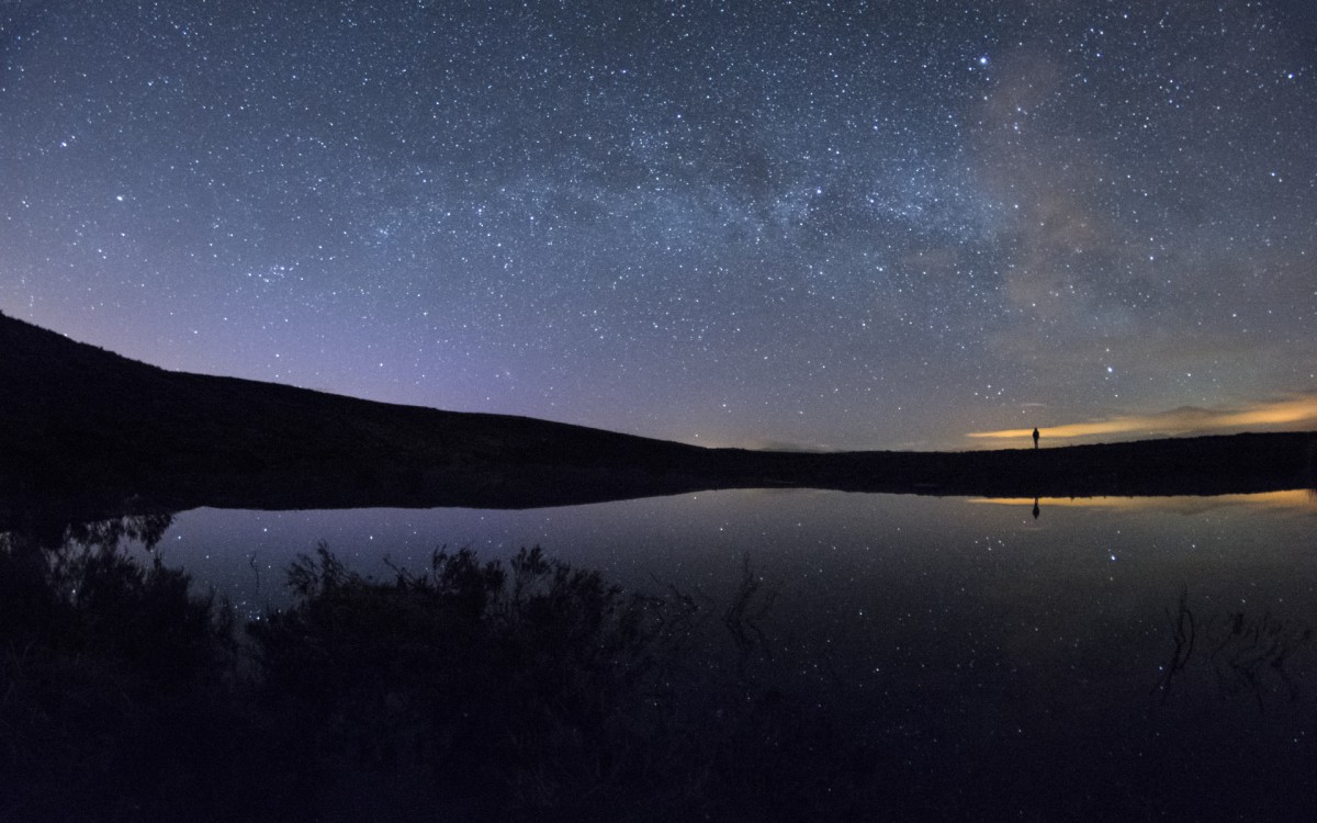 唯美繁星点点的星空图片39