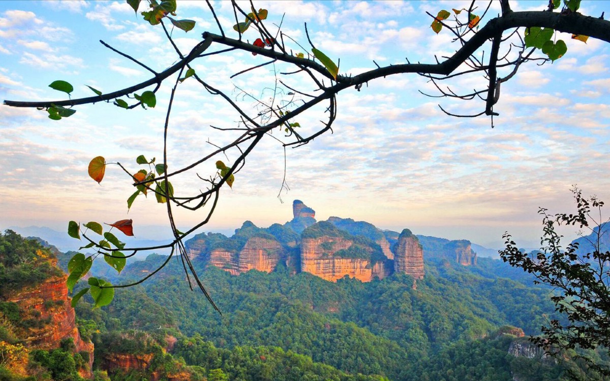 广东韶关丹霞山旅游景点图片-风景壁纸-高清风景图片-第4图-娟娟壁纸