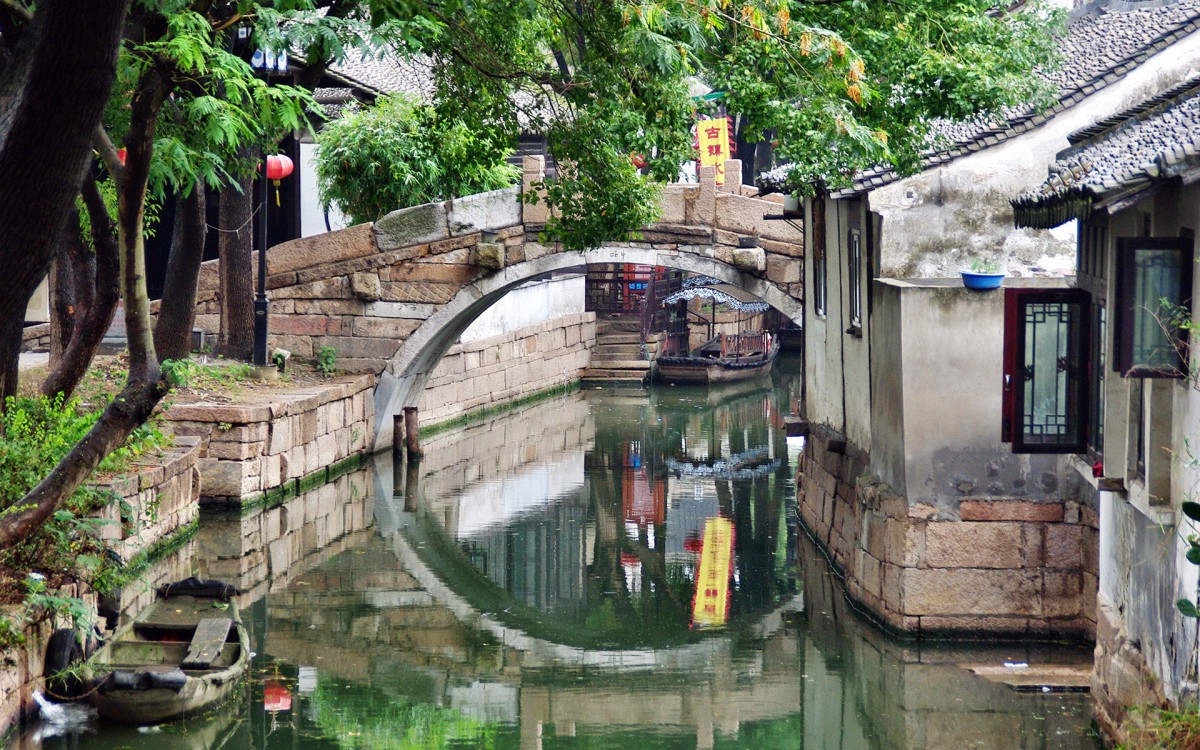 古代桥梁小桥流水风景图片-风景壁纸-高清风景图片-第7图-娟娟壁纸