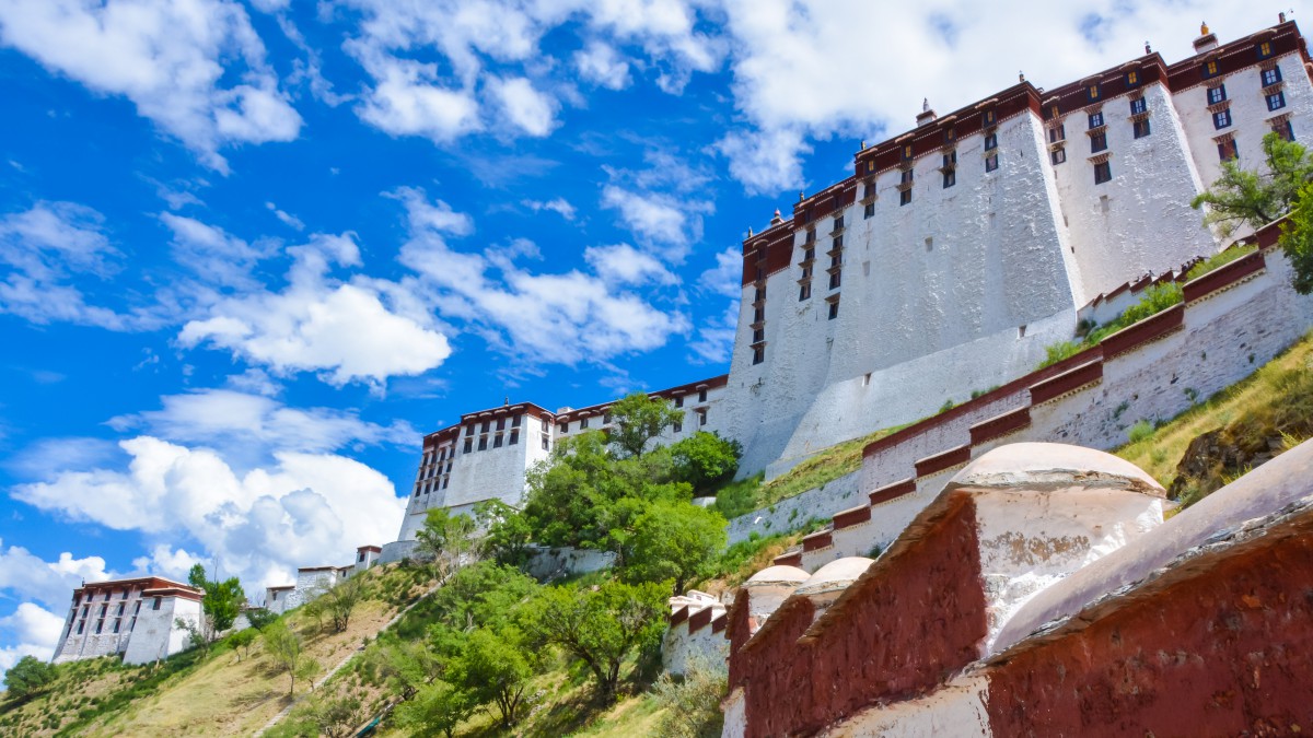 西藏拉萨布达拉宫壁纸-建筑壁纸-高清建筑图片-第8图-娟娟壁纸