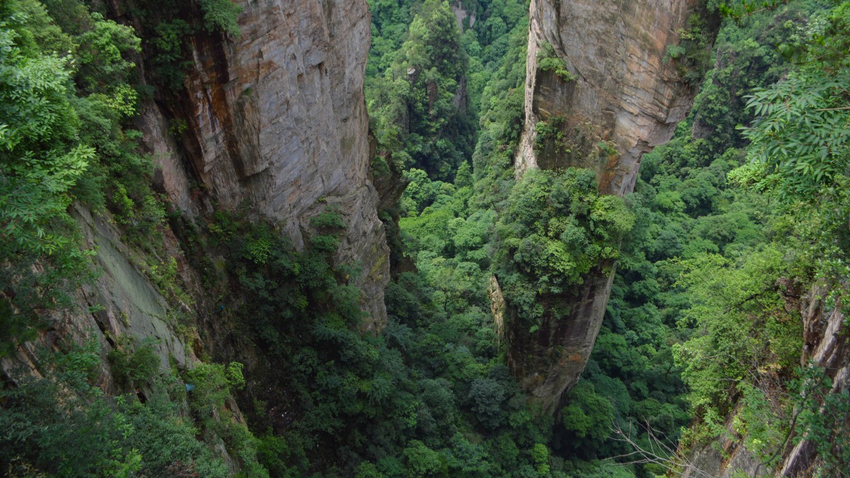 湖南张家界自然风景图片-风景壁纸-高清风景图片-娟娟壁纸