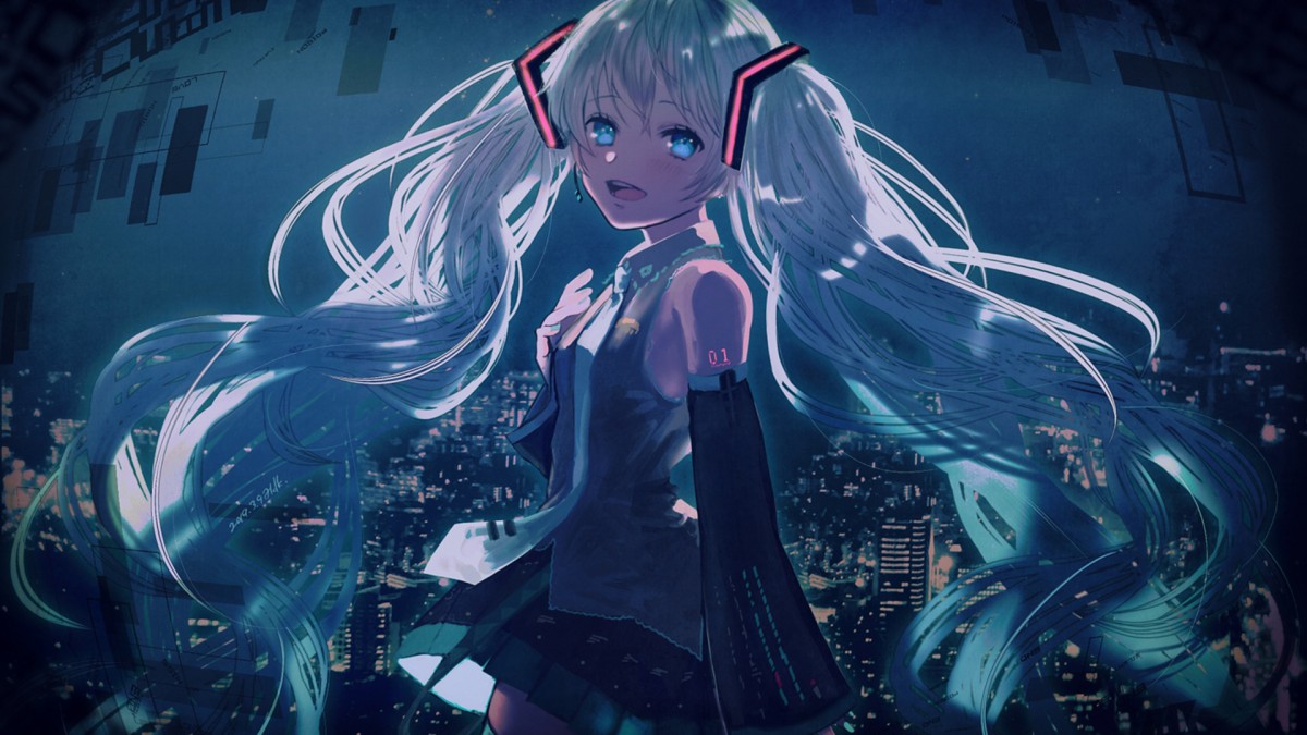 可爱的初音未来少女壁纸26