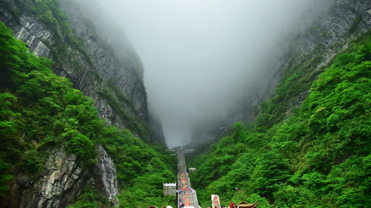 张家界风景图片-风景壁纸-高清风景图片-娟娟壁纸