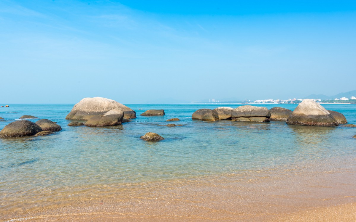 海南三亚海边风景图片-风景壁纸-高清风景图片-娟娟壁纸