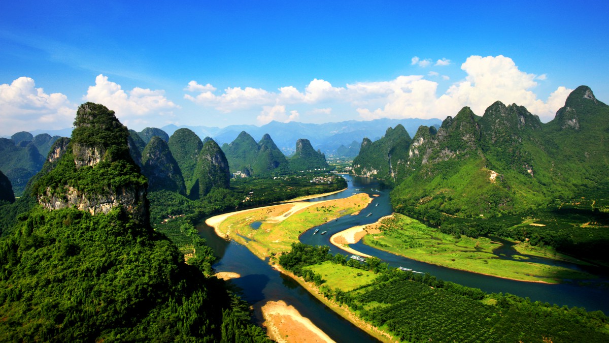 广西桂林山水风景图片-风景壁纸-高清风景图片-第10图-娟娟壁纸