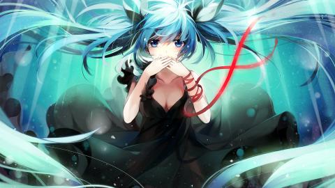 初音未来唯美插画壁纸