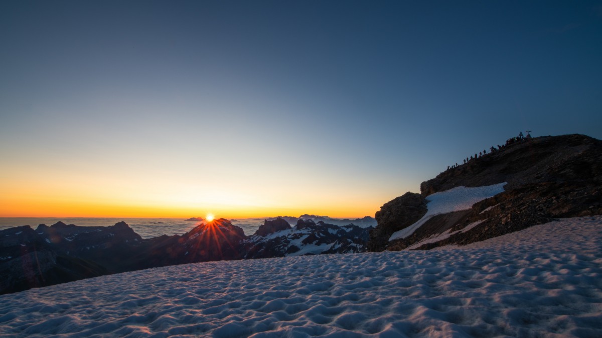 瑞士铁力士山优美雪景图片1010