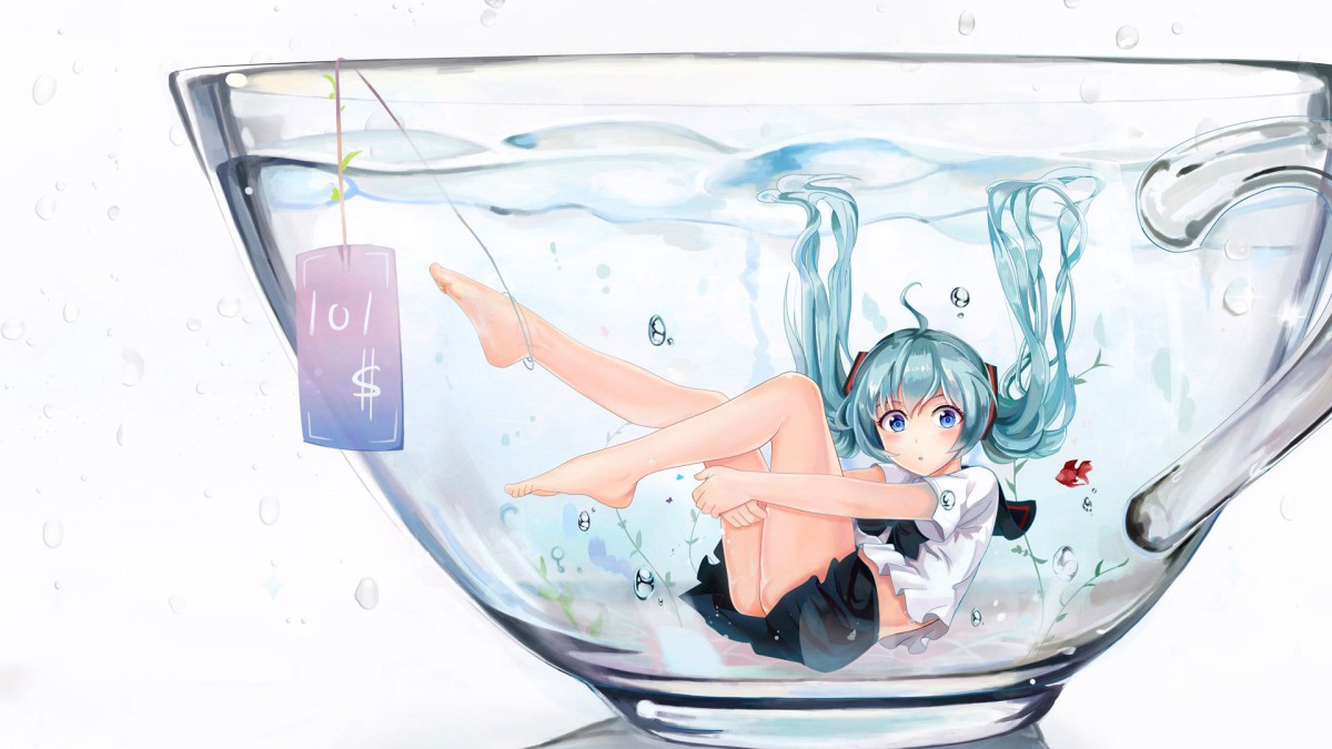 初音未来桌面壁纸-动漫壁纸-高清动漫图片-第4图-娟娟壁纸