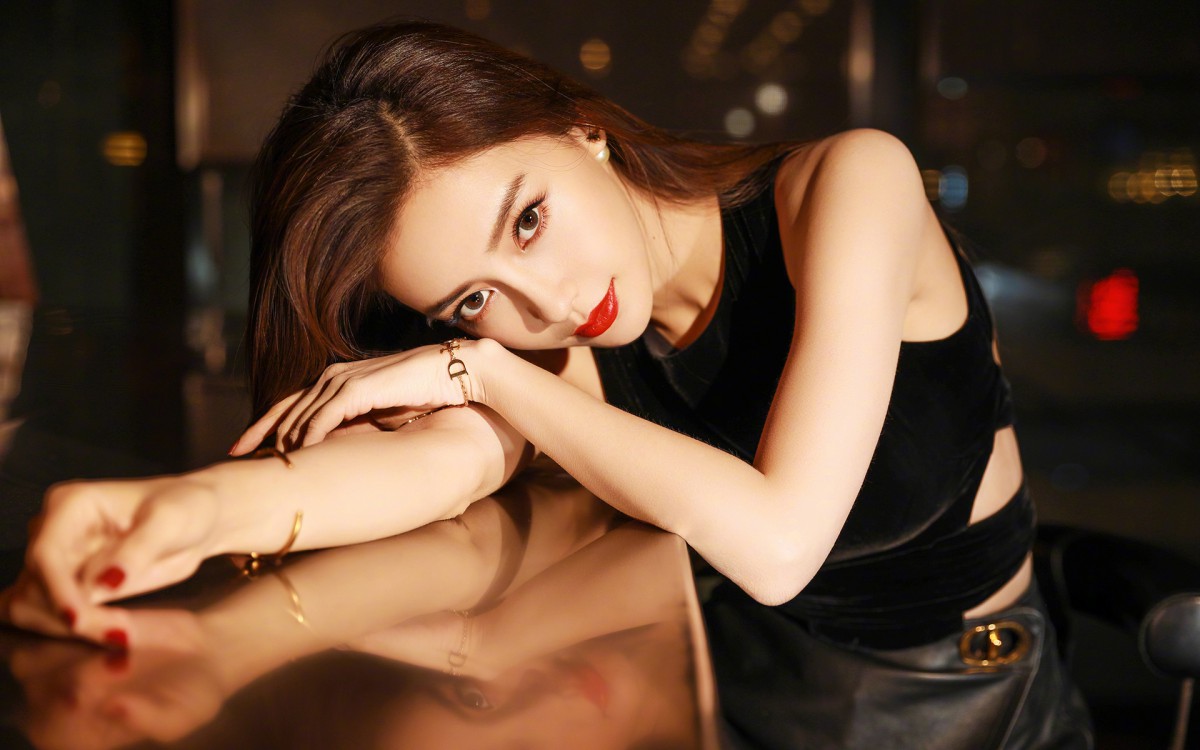 angelababy复古港风壁纸1111