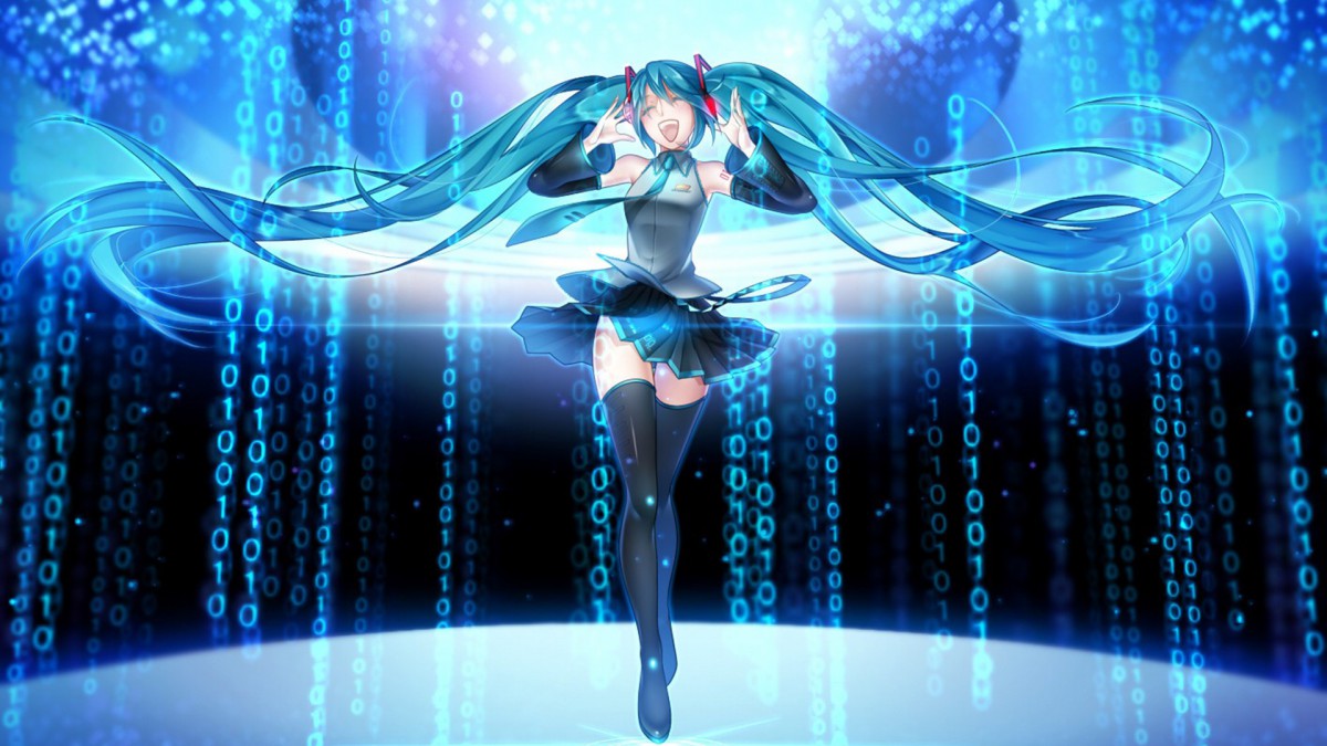 初音未来人物桌面壁纸(2/9)