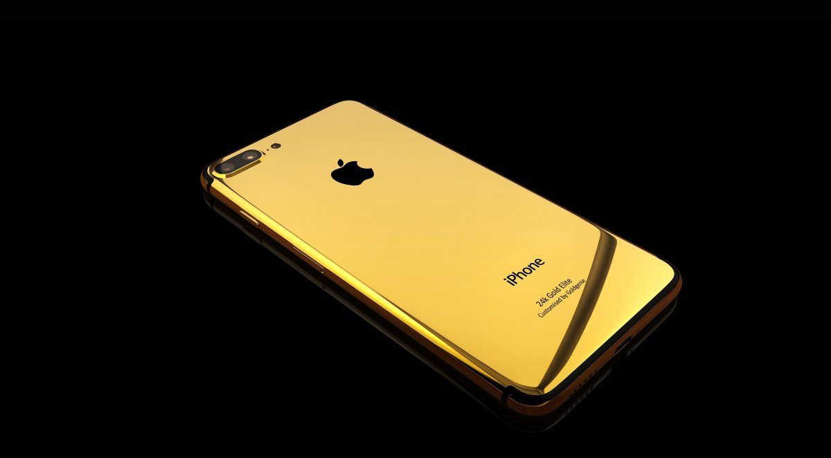 苹果iphone iphone7金色 24k金4k图片图片