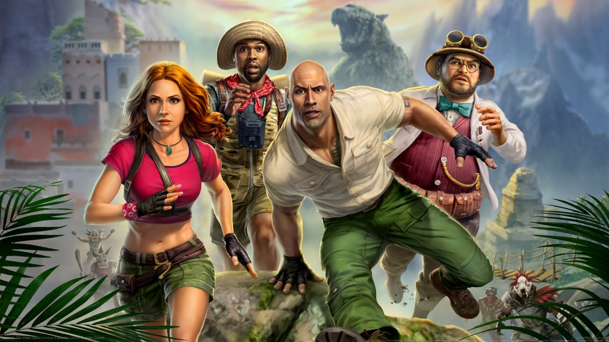 《勇敢者游戏 jumanji the video game》4k游戏图片,4k高清游戏图片,