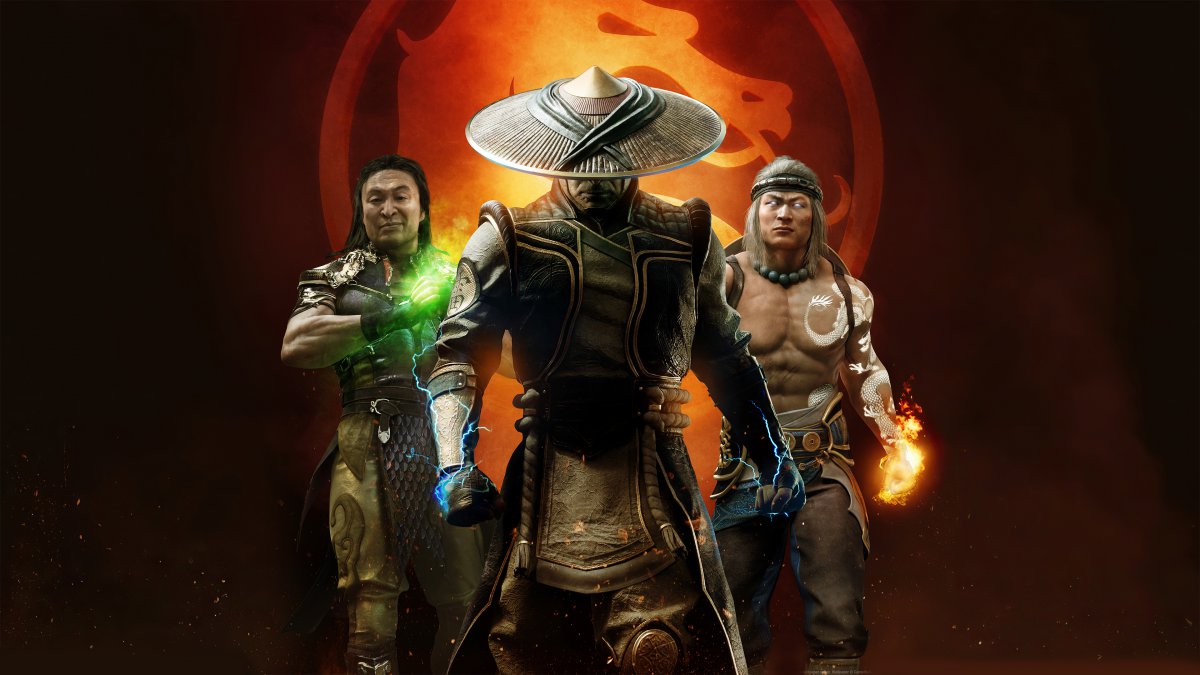 真人快打11mortalkombat11斗笠烟尘火4k高清电脑图片