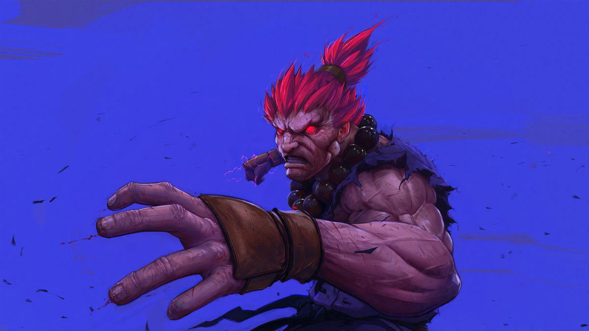 街头霸王streetfighter豪鬼akuma4k高清游戏图片