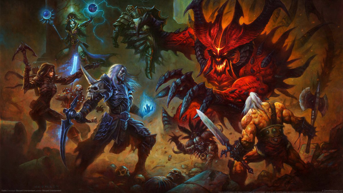 《暗黑破坏神iii-diablo 3》 4k图片,4k高清游戏图片