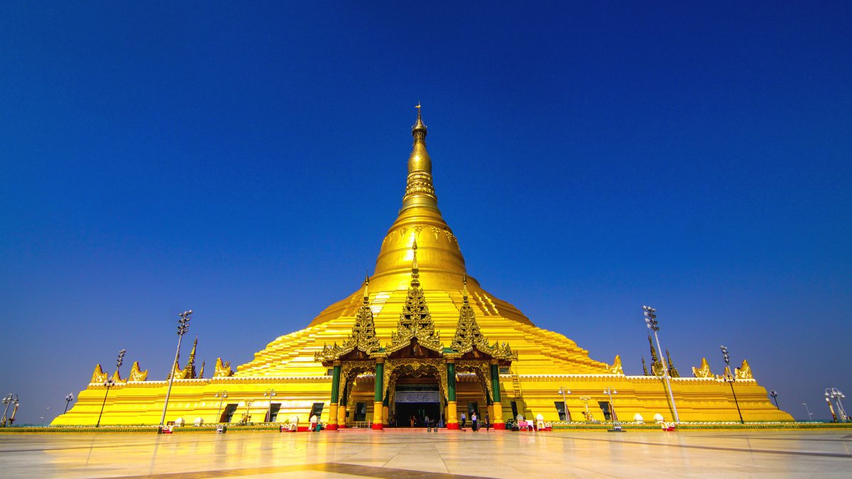 缅甸佛教大金塔2021年旅行5k摄影图片