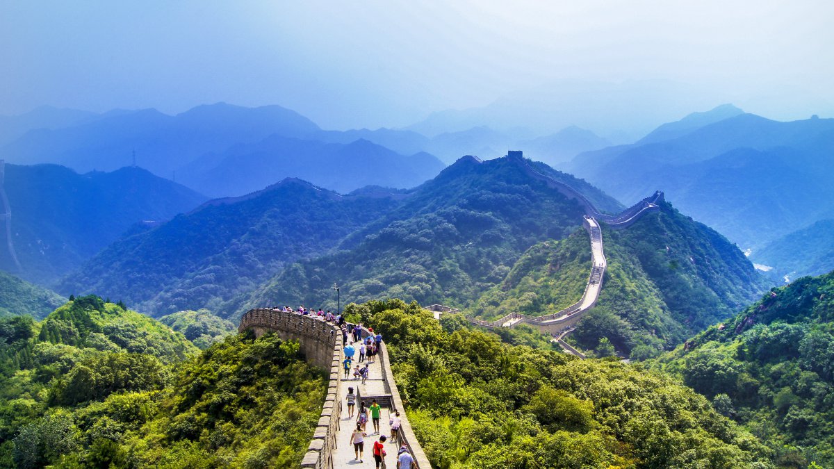 中国,旅游,长城,风景,蓝天图片