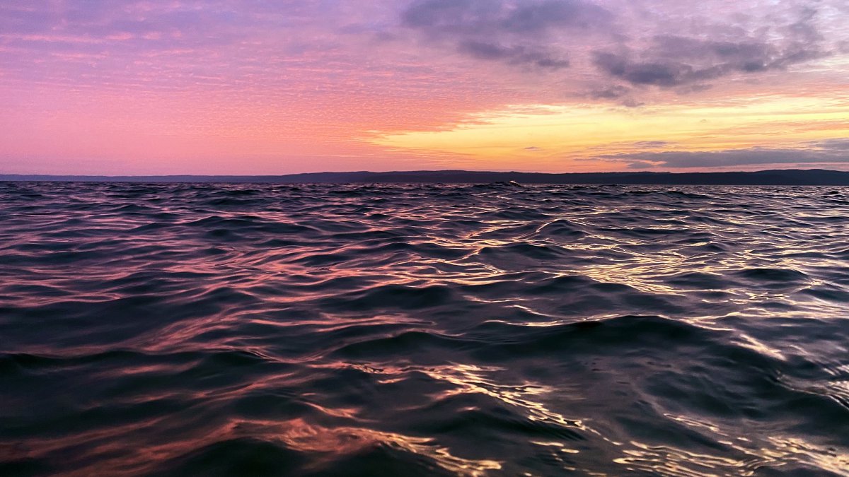 日落后的大海图片,4k高清风景图片,娟娟壁纸