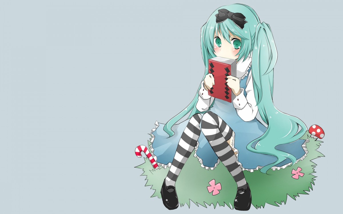 最新初音未来动漫美女桌面壁纸516