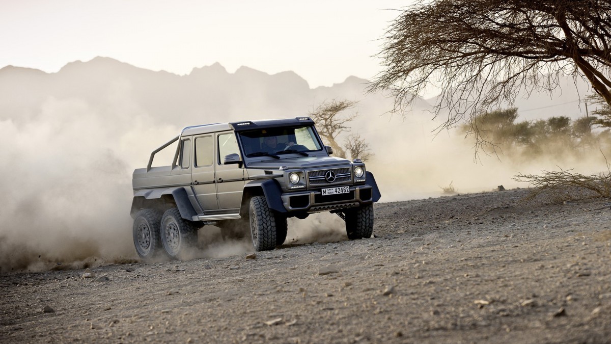 2013奔驰越野车 g63 amg 6x6壁纸(上-汽车壁纸-高清汽车图片-第19图