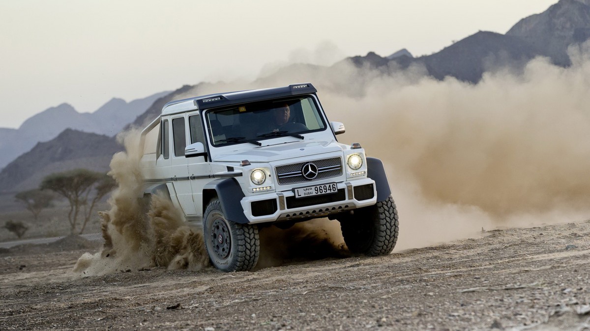 2013奔驰越野车g63amg6x6壁纸上720