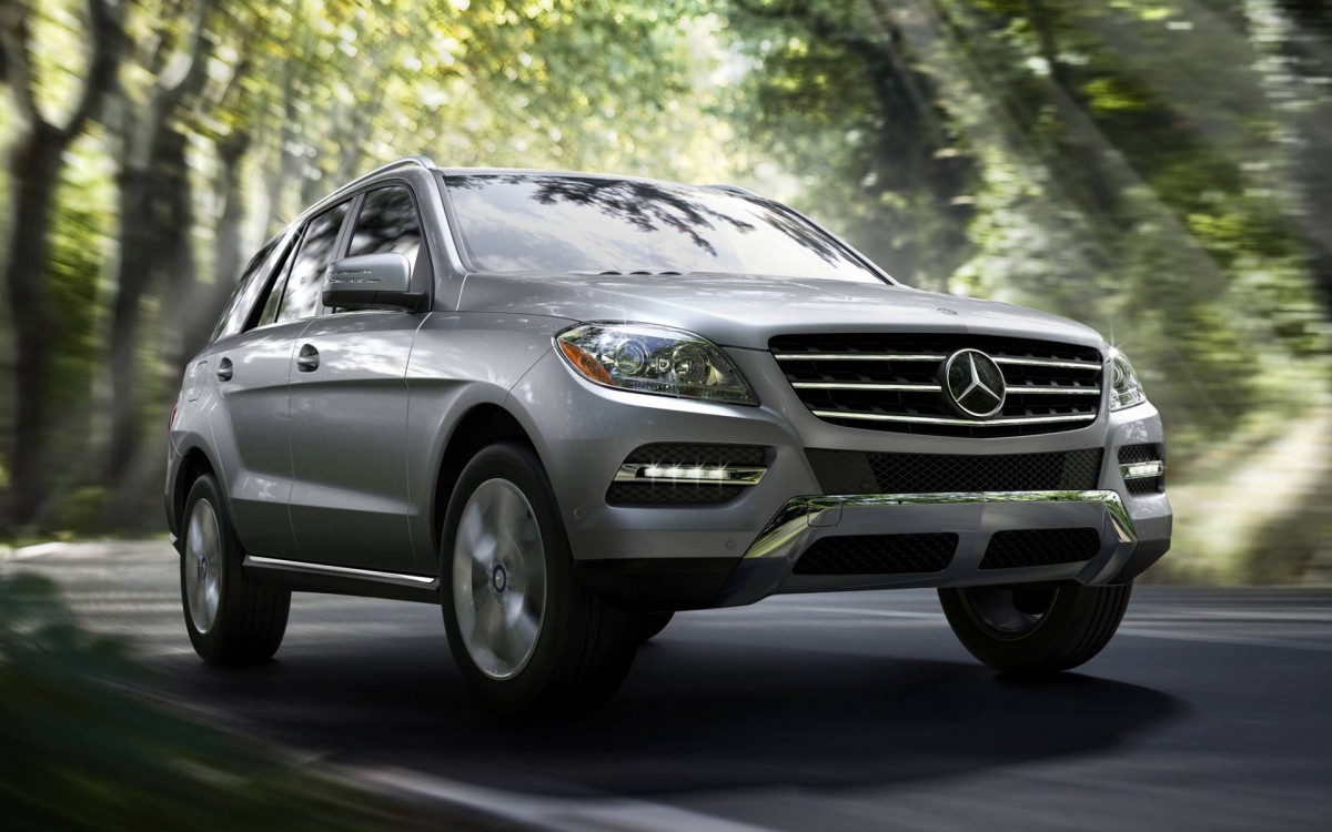 2013款奔驰ml350汽车壁纸916
