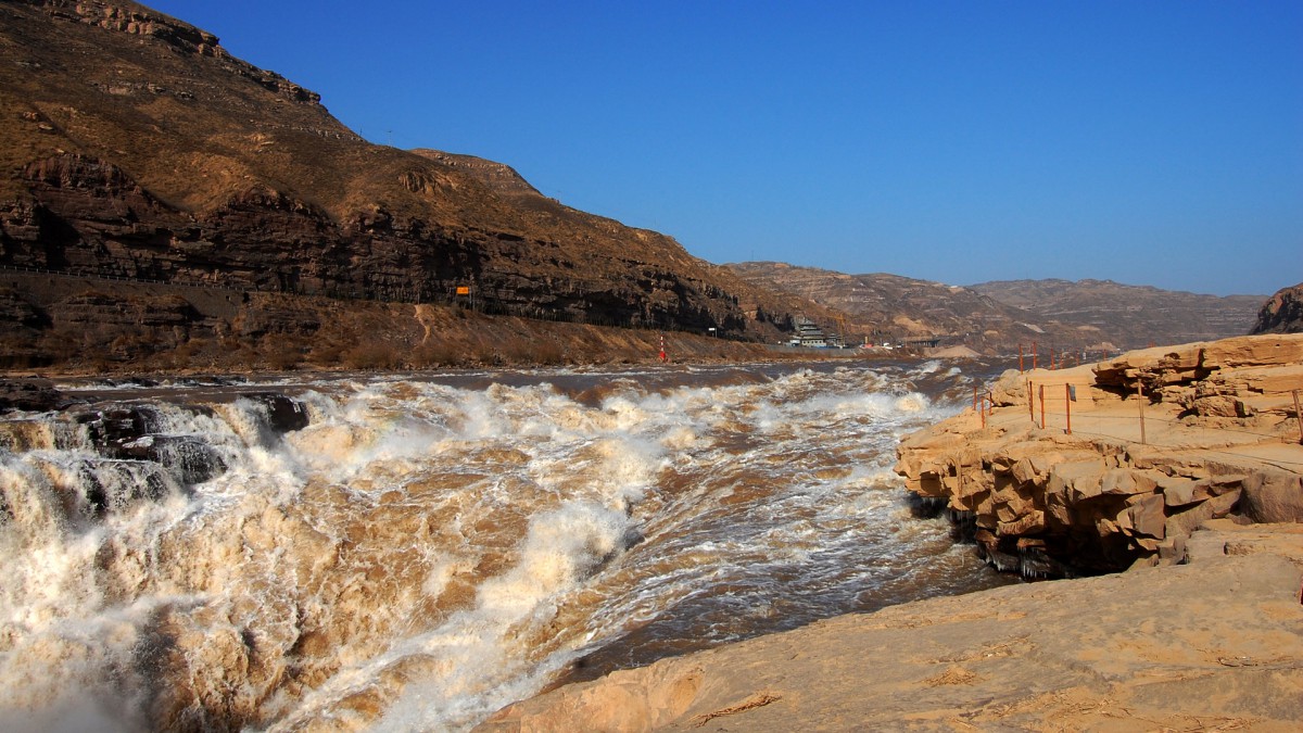 黄河壶口瀑布图片壁纸-风景壁纸-高清风景图片-第2图-娟娟壁纸