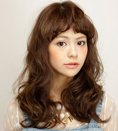 韩式长卷发发型发型图片甜美减龄