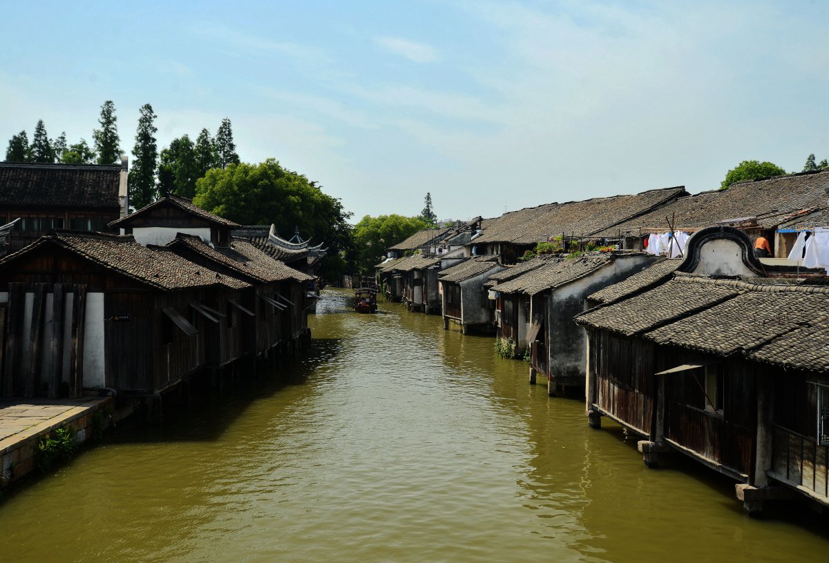 浙江嘉兴乌镇风景图片