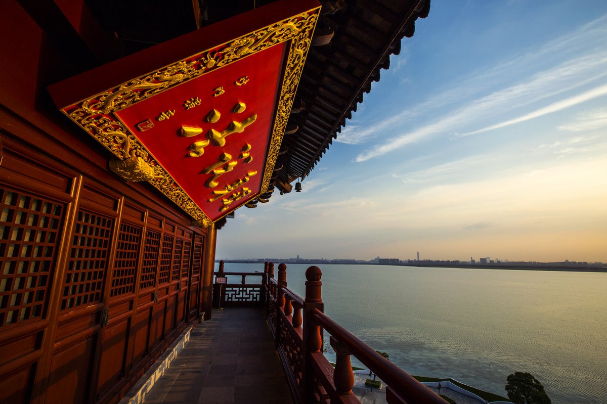 江苏苏州重元寺风景桌面壁纸