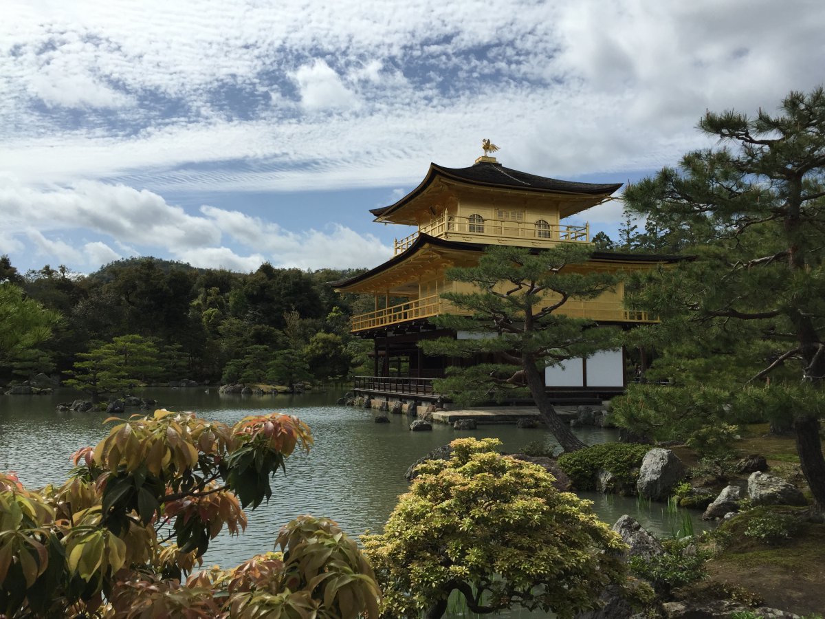 日本京都寺庙建筑风景图片