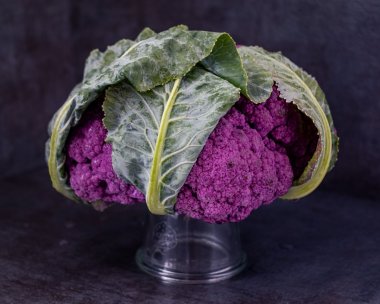 美��的紫色花椰菜�D片