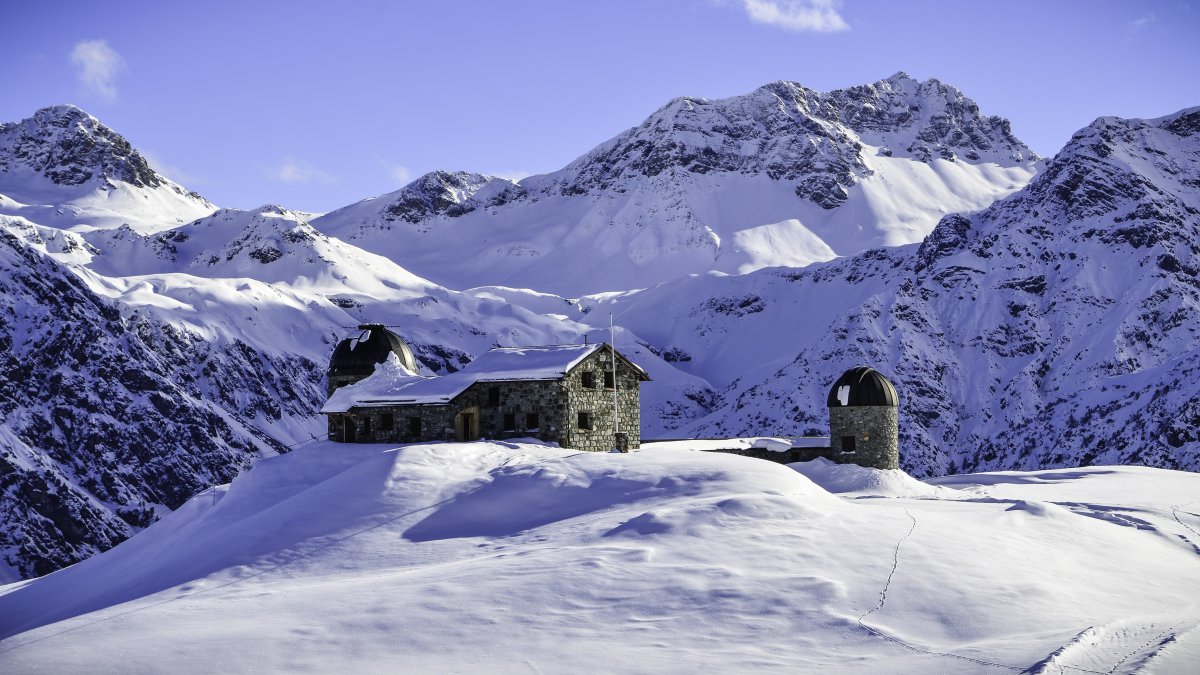 迷人唯美的雪景图片