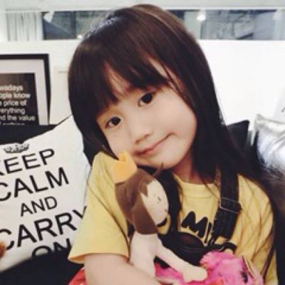 超萌个性小孩头像情侣两张一男一女