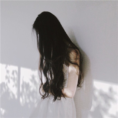 女生唯美侧面伤感头像最新