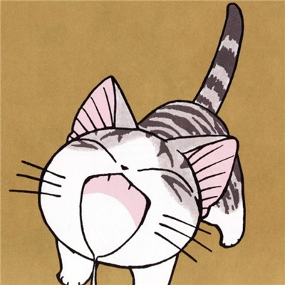 甜甜私房猫卡通头像可爱