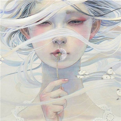 日本唯美浪漫插画头像高清大图