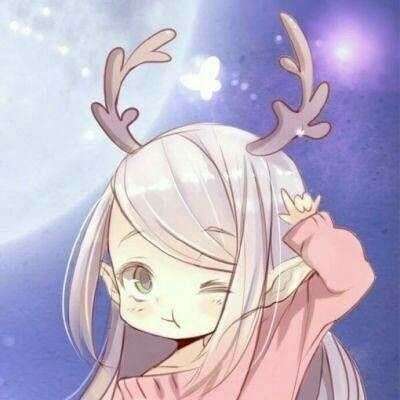 情侣头像卡通呆萌一对高清