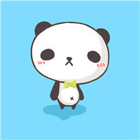 可爱卡通熊猫头像图片