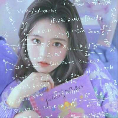 好看的女生公式头像
