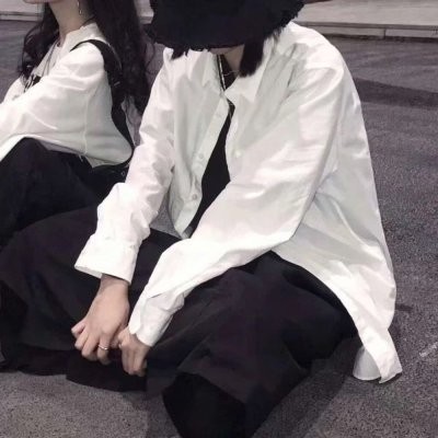 2019情侣头像黑白霸气双人