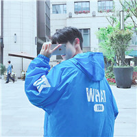 帅酷男生背影头像