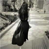 长发美女背影头像
