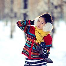 雪中女生伤感头像