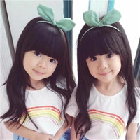 双胞胎女孩可爱头像