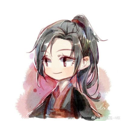 魔道祖师情头一左一右,动漫头像图片