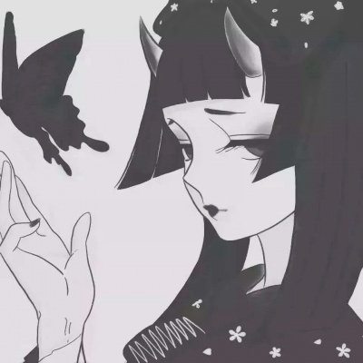 阴暗系动漫头像