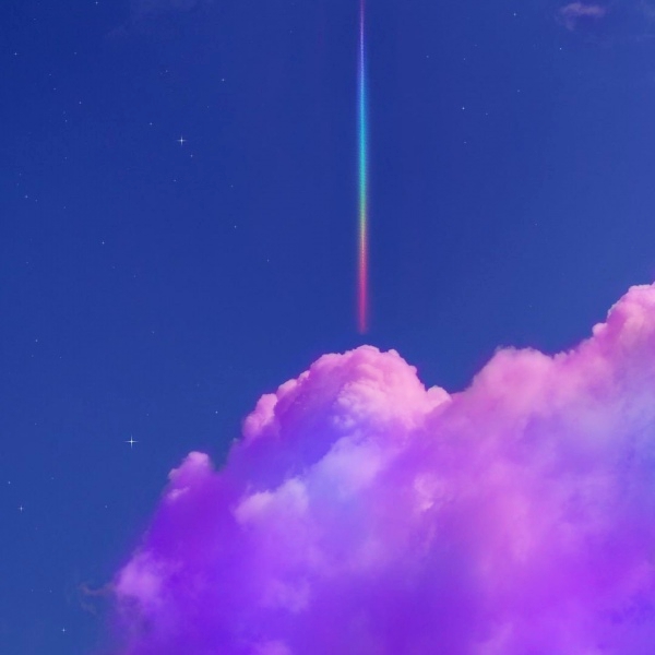 炫彩天空图片头像