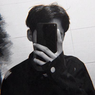 黑白情侣头像一对两张