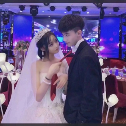 网图情侣头像真人